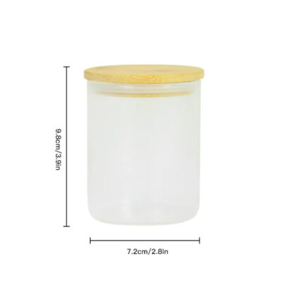 10oz Frosted Candle Jar