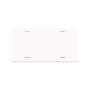 License Plate Blank
