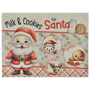 Milk And Cookies for Santa - Placemat